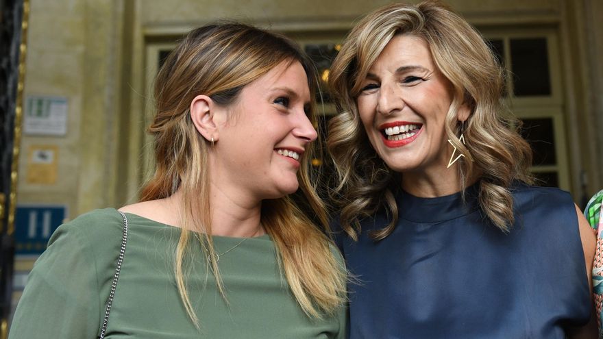 Alejandra Jacinto y Yolanda Díaz, en una imagen de archivo
