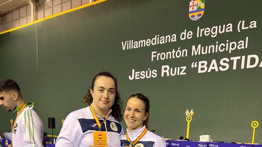 Dos Bronces para el karate riojano en el Nacional de Villamediana