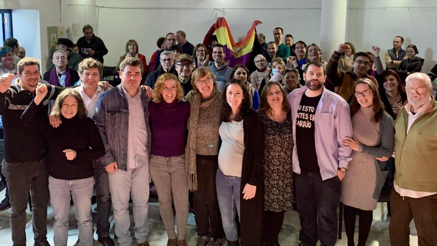 Presentación de la candidatura de Podemos Sevilla a las elecciones municipales de mayo de 2023.