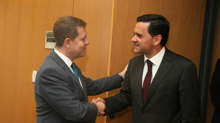 Reunión de García-Page con el ministro de infraestructuras portugués