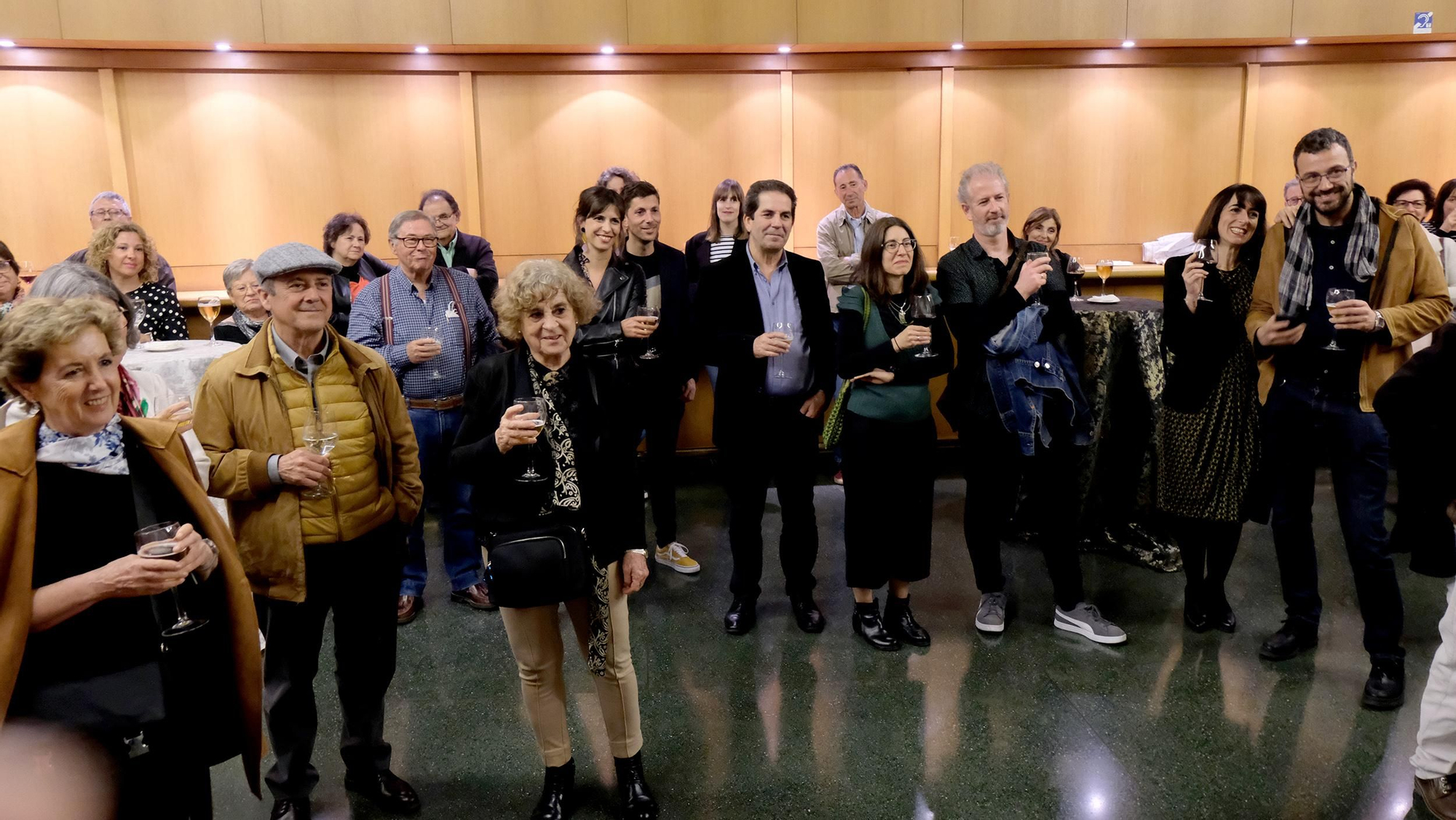 Socios y amigos, en el cóctel posterior al concierto