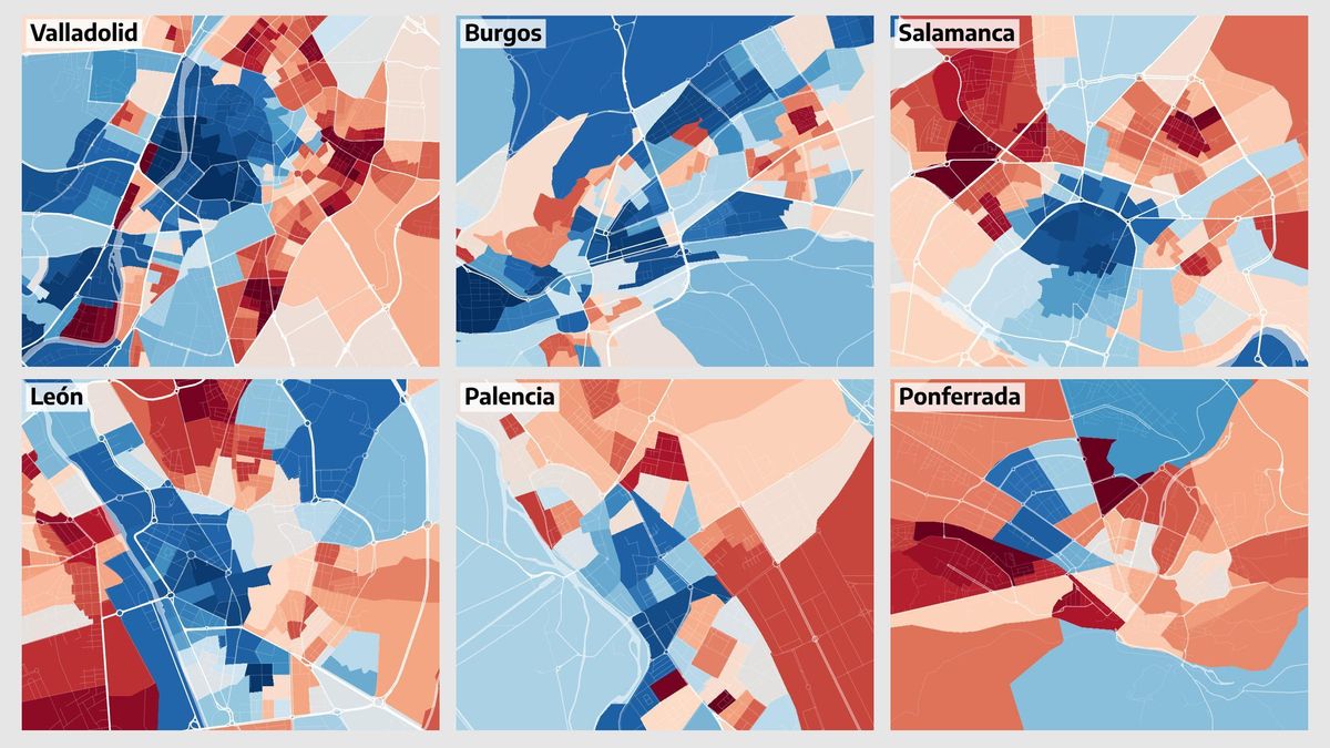 Los tres pueblos más ricos de Castilla y León no superan los 300 habitantes: consulta cuánto ganan tus vecinos