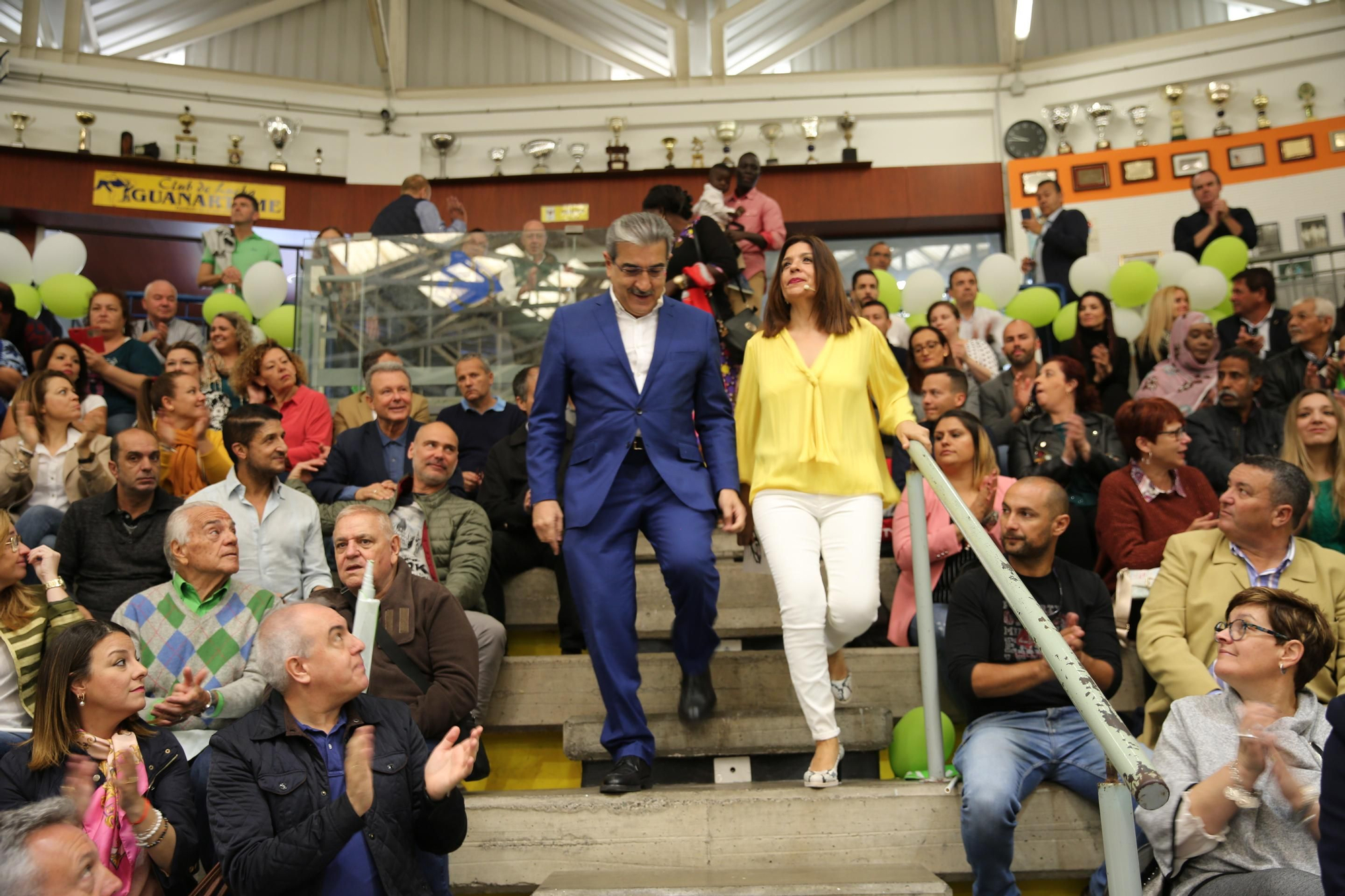 Presentación de las candidaturas de Nueva Canarias.  (Alejandro Ramos)