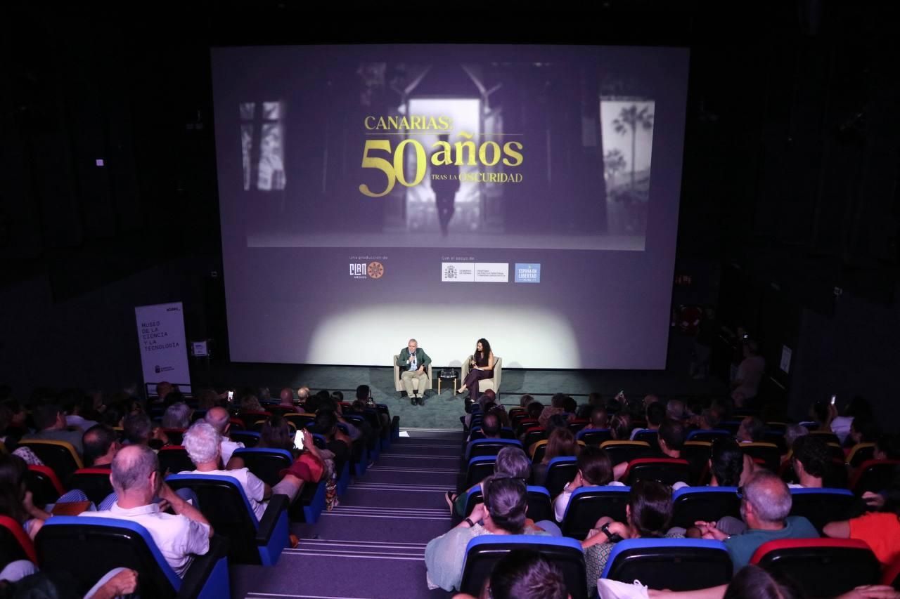 Estreno del documental ‘Canarias: 50 años tras la oscuridad’ sobre el golpe de estado franquista y la brutal represión, en el Museo Elder de la Ciencia