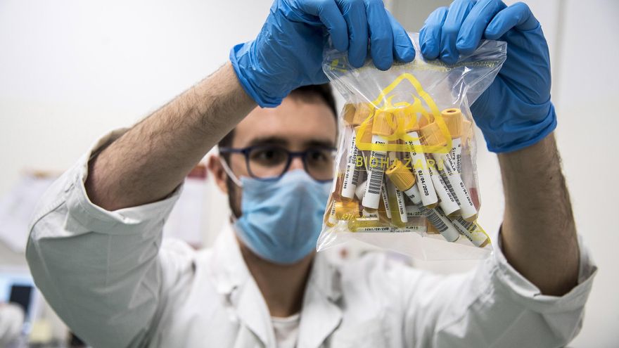 Laboratorio en Italia.