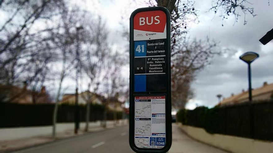 Nuevo lío con el bus de Zaragoza: Rosales denuncia que el Ayuntamiento les deja "incomunicados" al recortar la línea 41