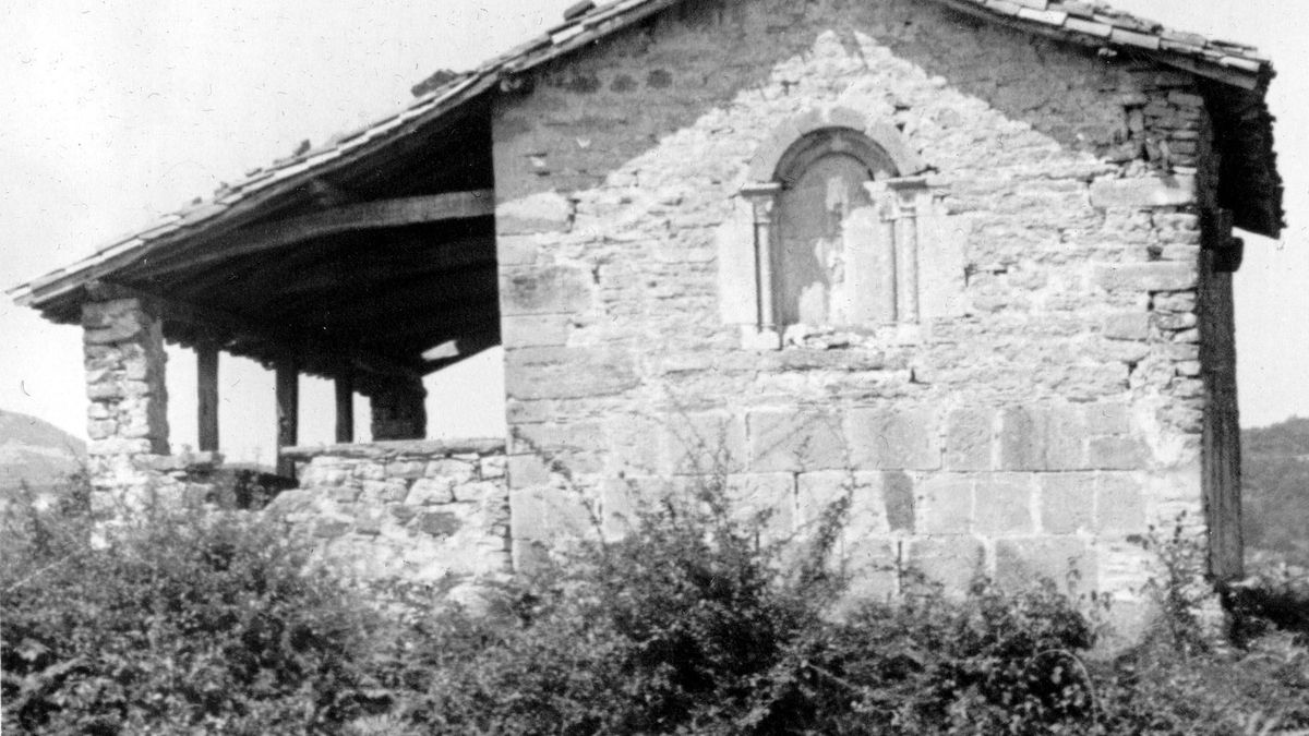 Ermita de Zuazo de Gamboa, desaparecida también bajo el agua
