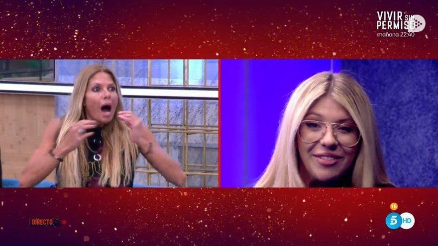 La reacción de Makoke al ver a su hija Anita