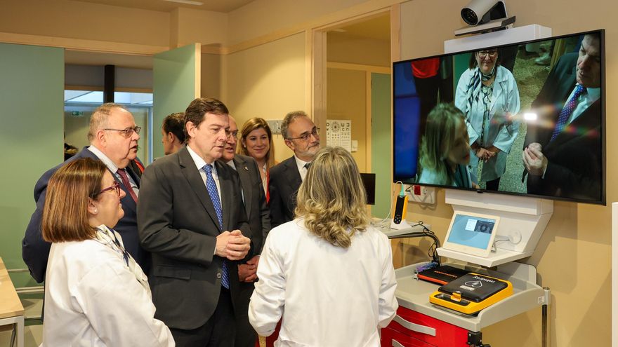 Mañueco inaugura el centro de salud de La Magdalena, en Valladolid, después de tres licitaciones y 15 años de retraso
