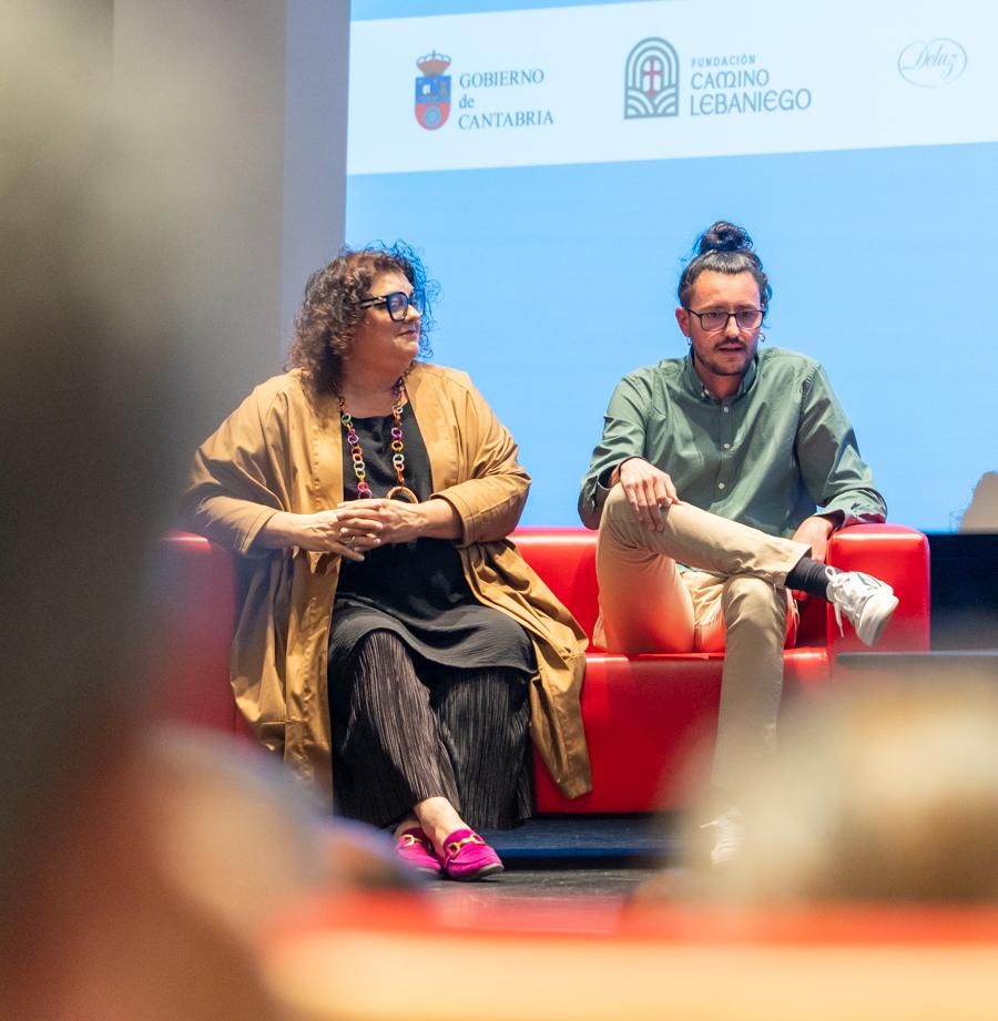 Rubén Alonso responde a una de las preguntas formuladas por Paco Gómez Nadal.