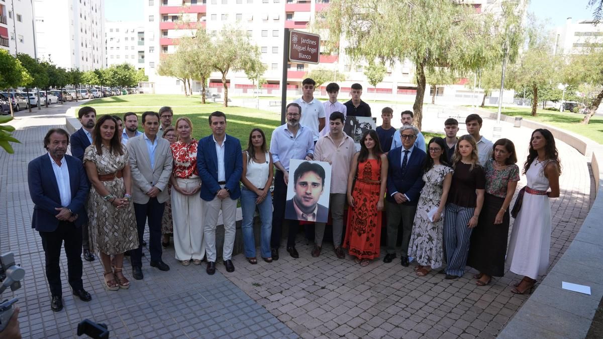 Acto conmemorativo del PP en Córdoba por el aniversario del asesinato de Miguel Ángel Blanco