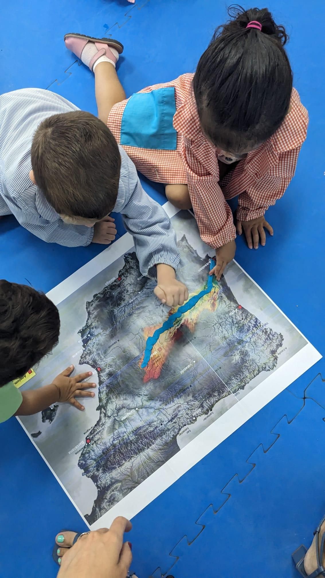 Alumnos del proyecto desarrollado en CRA Villas del Tajo