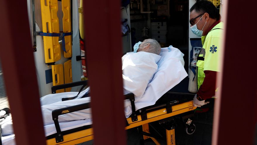 Madrid contabiliza 360 casos activos de coronavirus en 71 residencias. EFE/Mariscal/Archivo