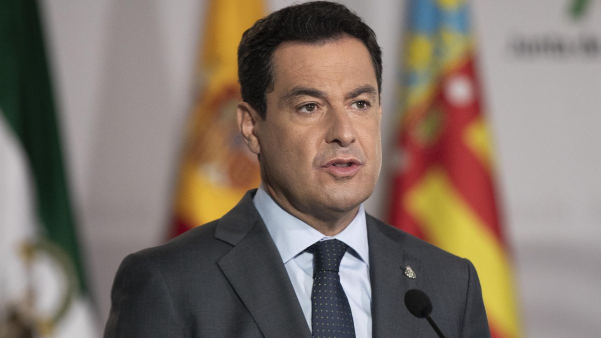 El presidente de la Junta, Juanma Moreno