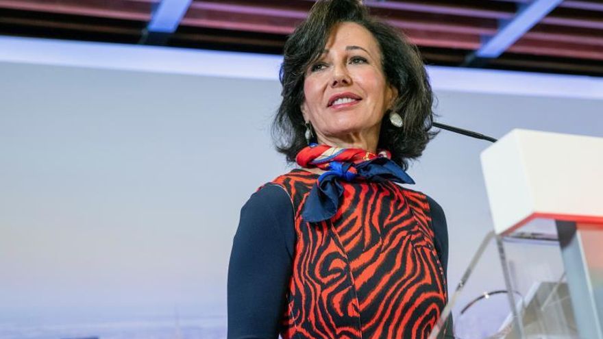 La presidenta del Banco Santander, Ana Botín.