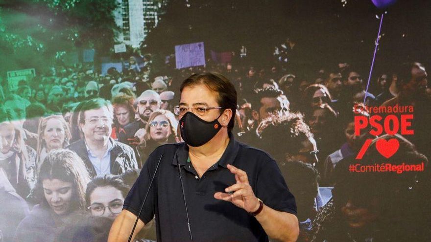 Fernández Vara, proclamado secretario regional del PSOE Extremadura al no presentarse nadie más