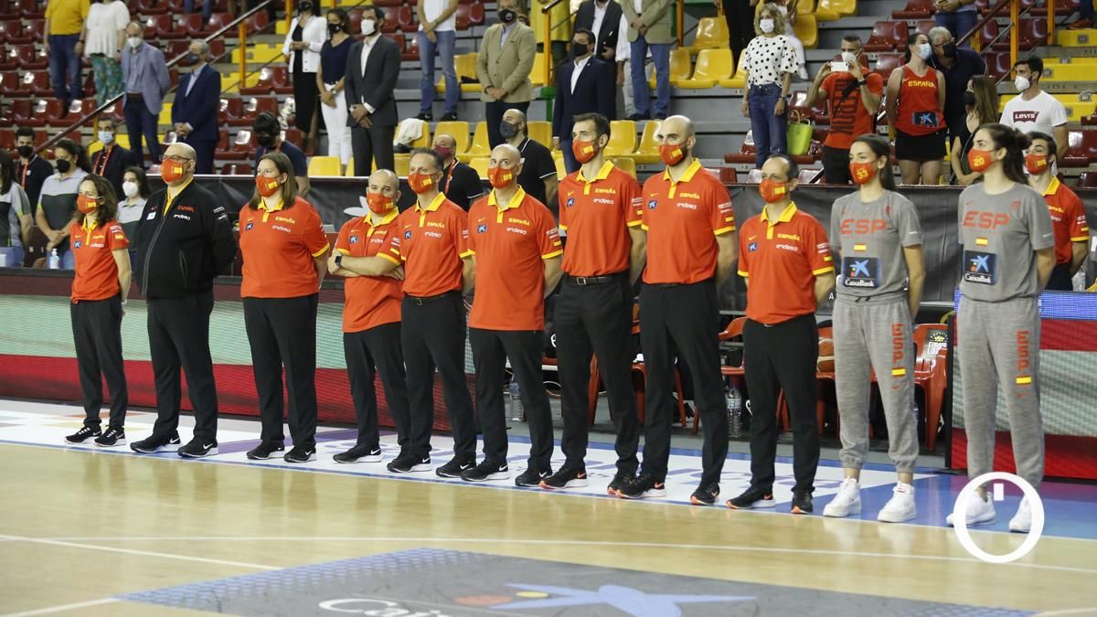 Las imágenes del España - Bélgica