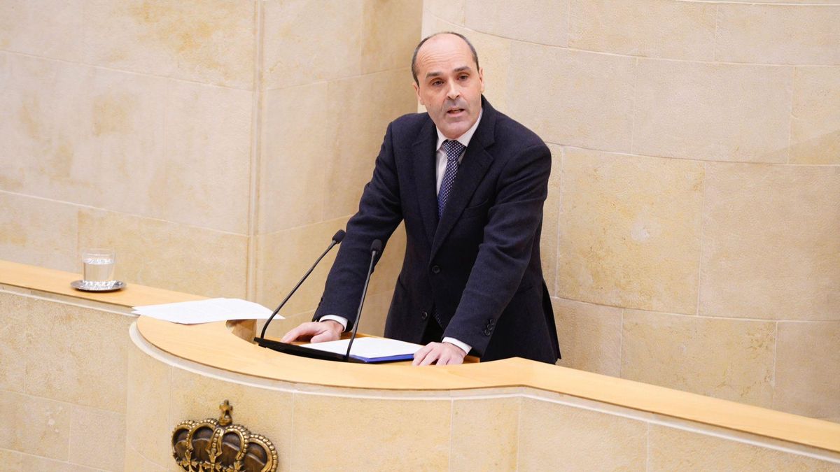 El portavoz parlamentario del PP en Cantabria, Juan José Alonso.