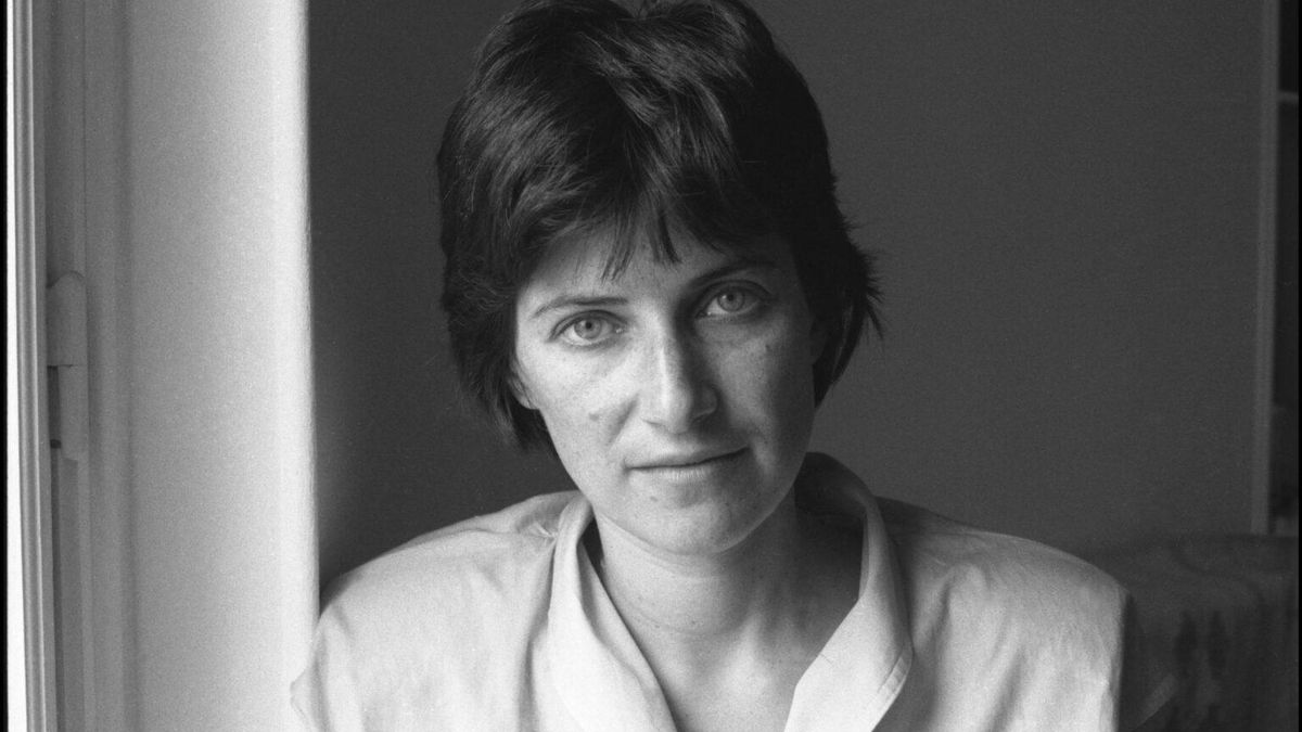 Chantal Akerman (1950-2015) en Paris, el 19 junio de 1986.