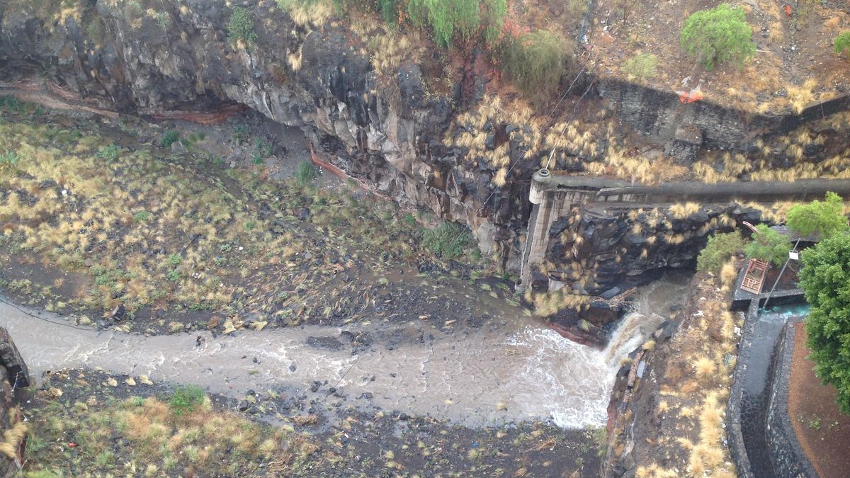 Nuevo aviso especial de Aemet para Canarias: hay peligro de crecidas de barrancos, inundaciones y deslizamientos