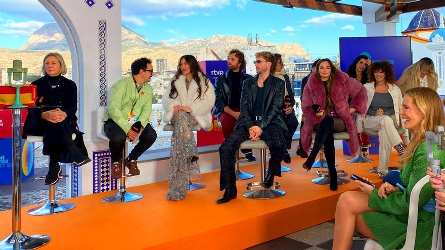El Benidorm Fest 2025 arranca en RTVE con el foco en Melody tras la filtración de su ensayo: "Me dio mucha pena"