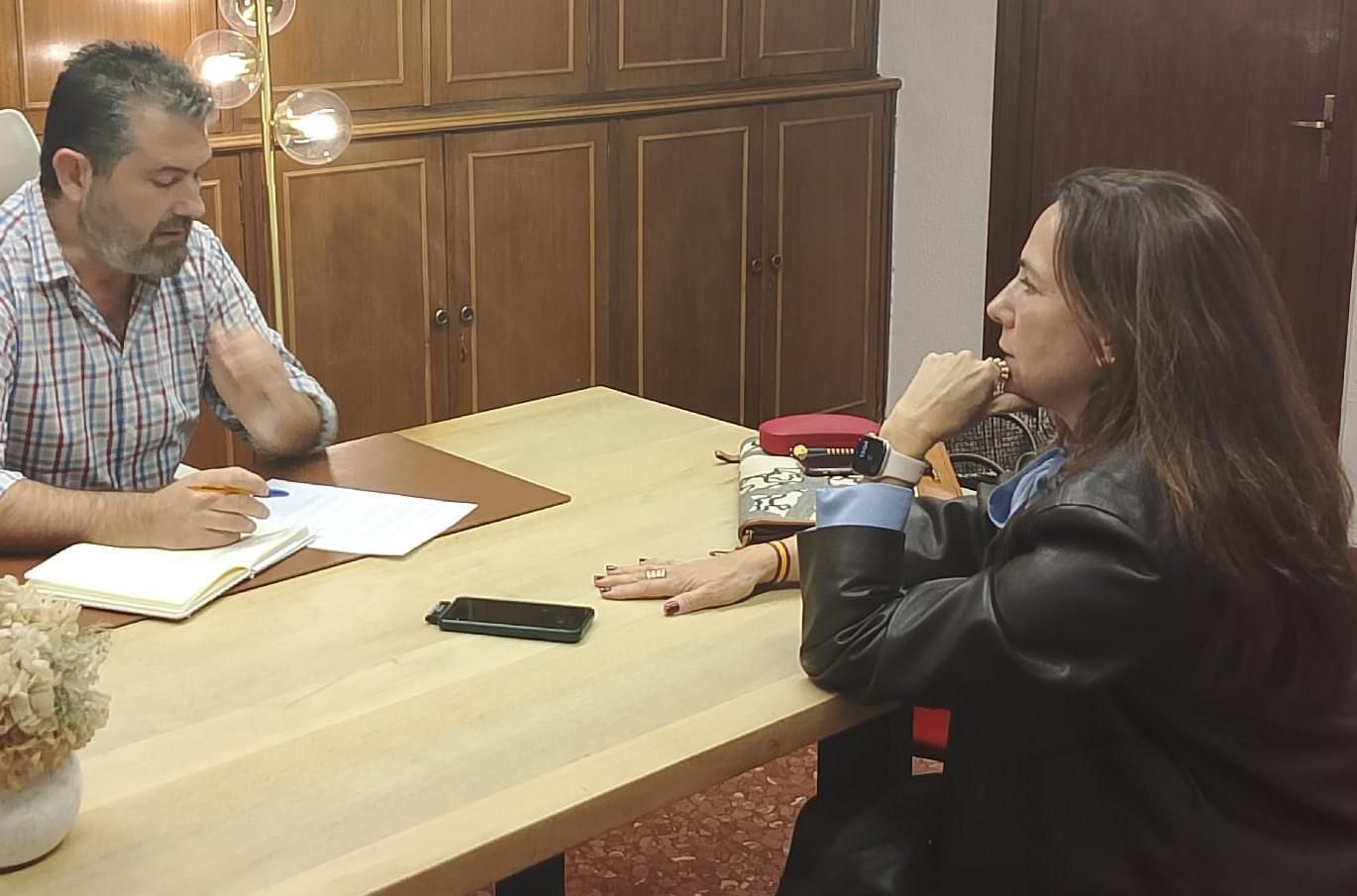 Un momento de la entrevista electoral a Álvarez Casais, cabeza de lista del PP por León.