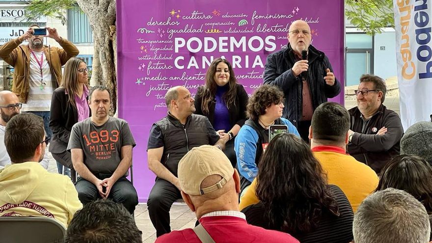 Asamblea de Podemos en Canarias.