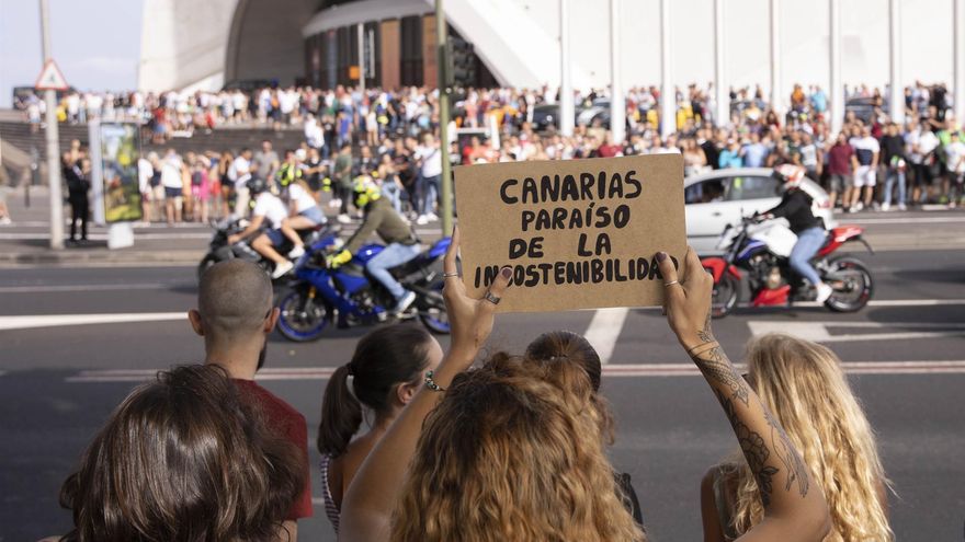 El Circuito del Motor de Tenerife arranca con una sonora protesta y una declaración de impacto de hace 11 años