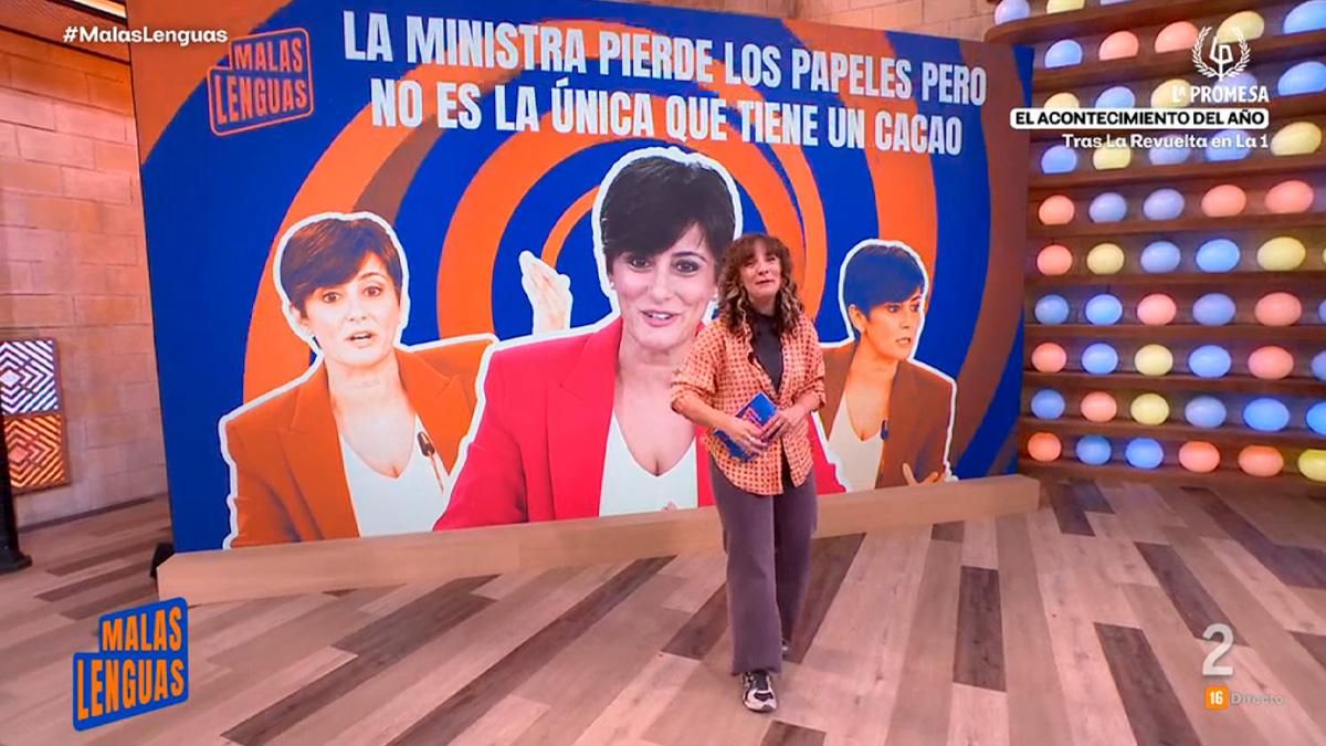 Raquel Hervás, en 'Malas lenguas' de La 2