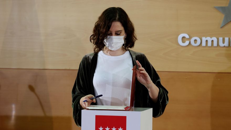 La presidenta de la Comunidad de Madrid, Isabel Díaz Ayuso. EFE/Zipi/Archivo