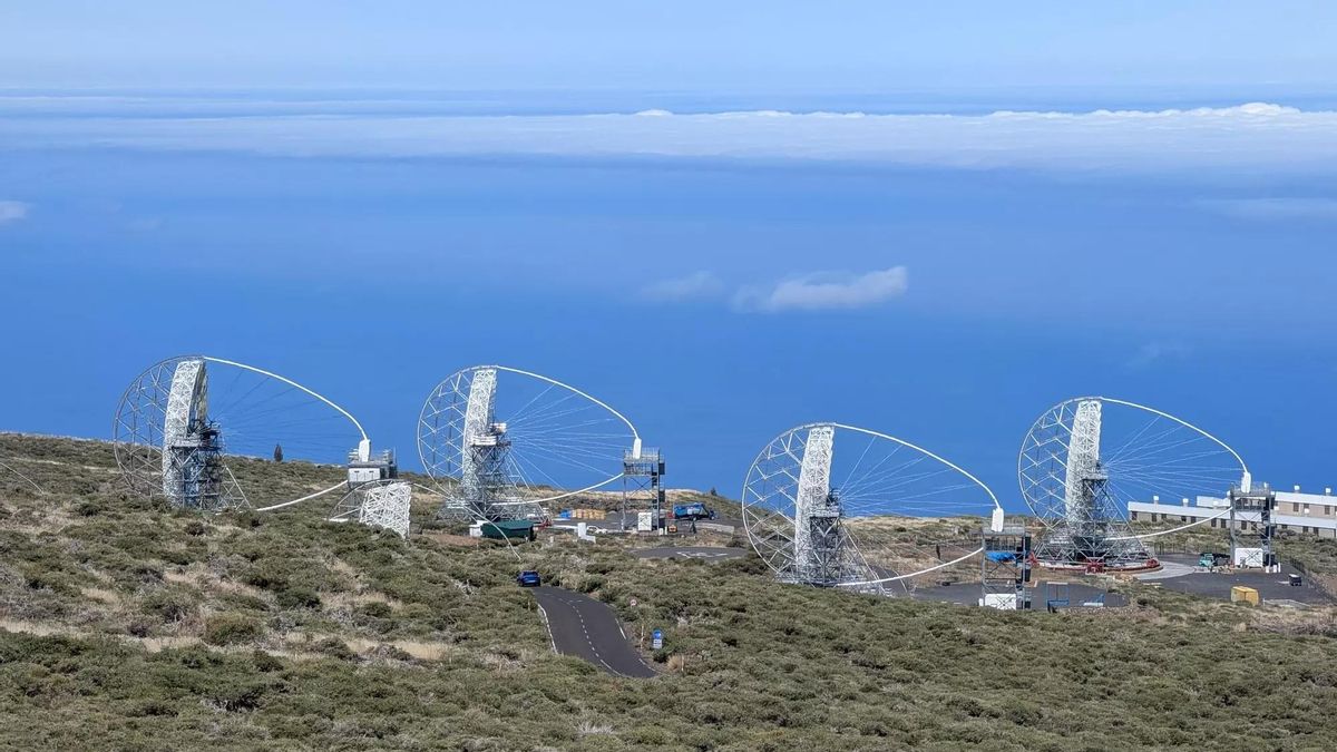 La Red Cherenkov explica en La Palma el proyecto de astronomía gamma: los cuatro telescopios LST se inauguran en octubre