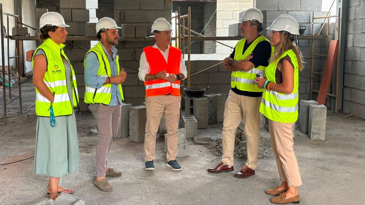 Las obras para dotar a El Paso de nuevas plazas residenciales para personas mayores y dependientes “avanzan a buen ritmo”