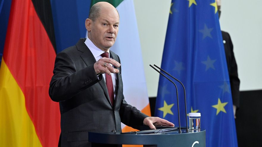 Scholz detiene el proceso de aprobación del gasoducto ruso-aleman Nordstream 2 EFE/EPA/JOHN MACDOUGALL