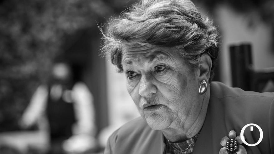 Olga Caballero, presidenta de la Agrupación de Cofradías