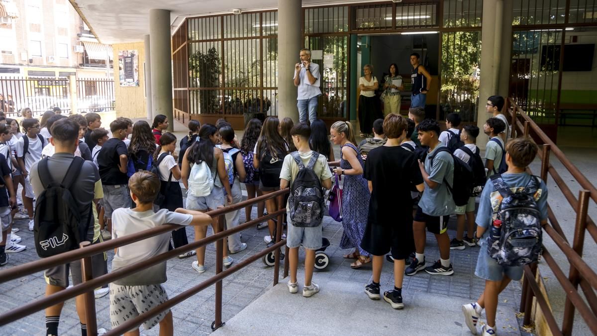 Comienzo de las clases en los institutos