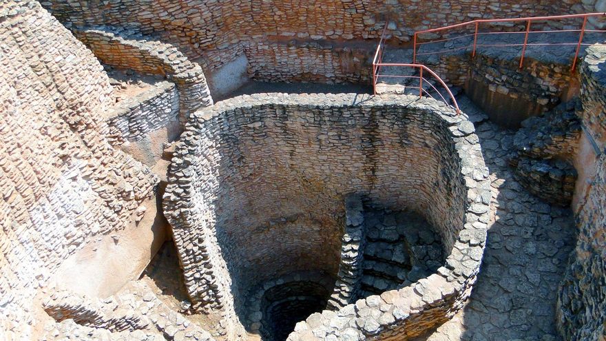 la estructura interna de las motillas presenta una gran complejidad.