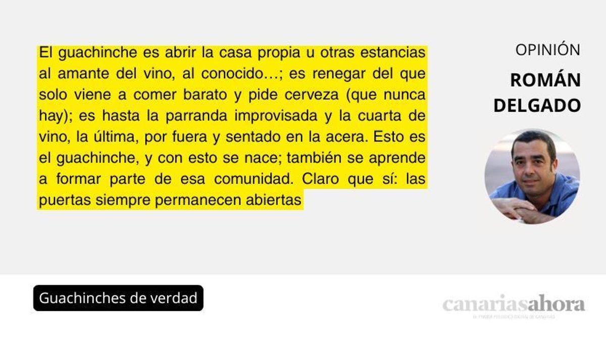 Guachinches de verdad