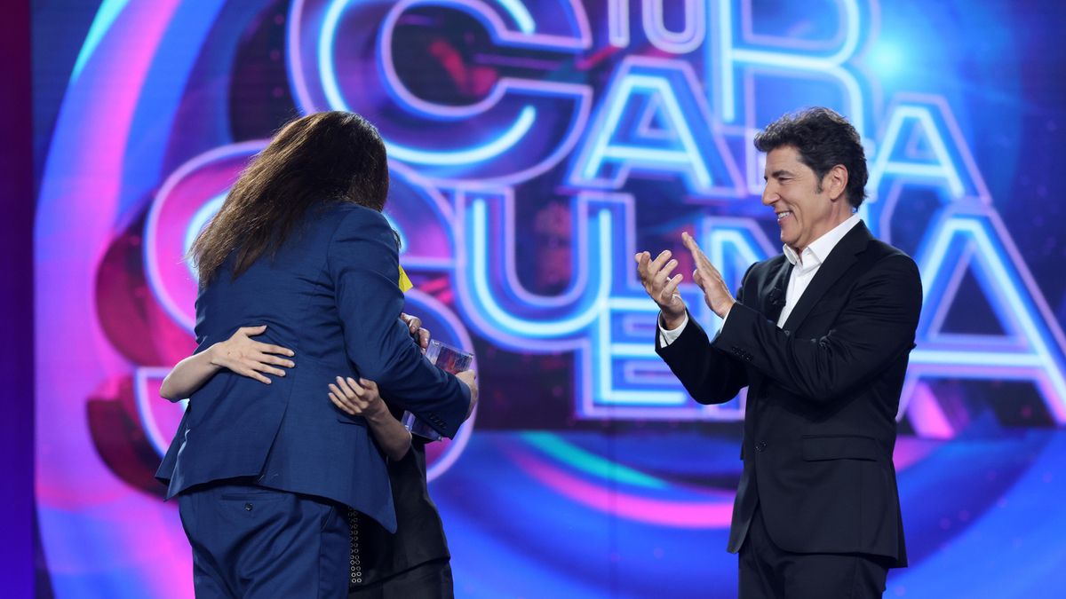 Melani y Goyo Jiménez celebran el triunfo en la Gala 12 de 'Tu cara me suena'