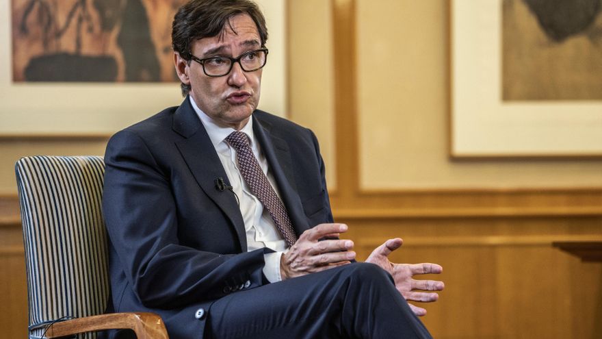 El ministro de Sanidad, Salvador Illa.