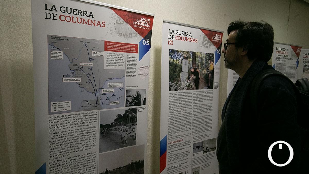 Historia y fotografías para la memoria en la exposición 'Golpe, guerra y posguerra en Andalucía'