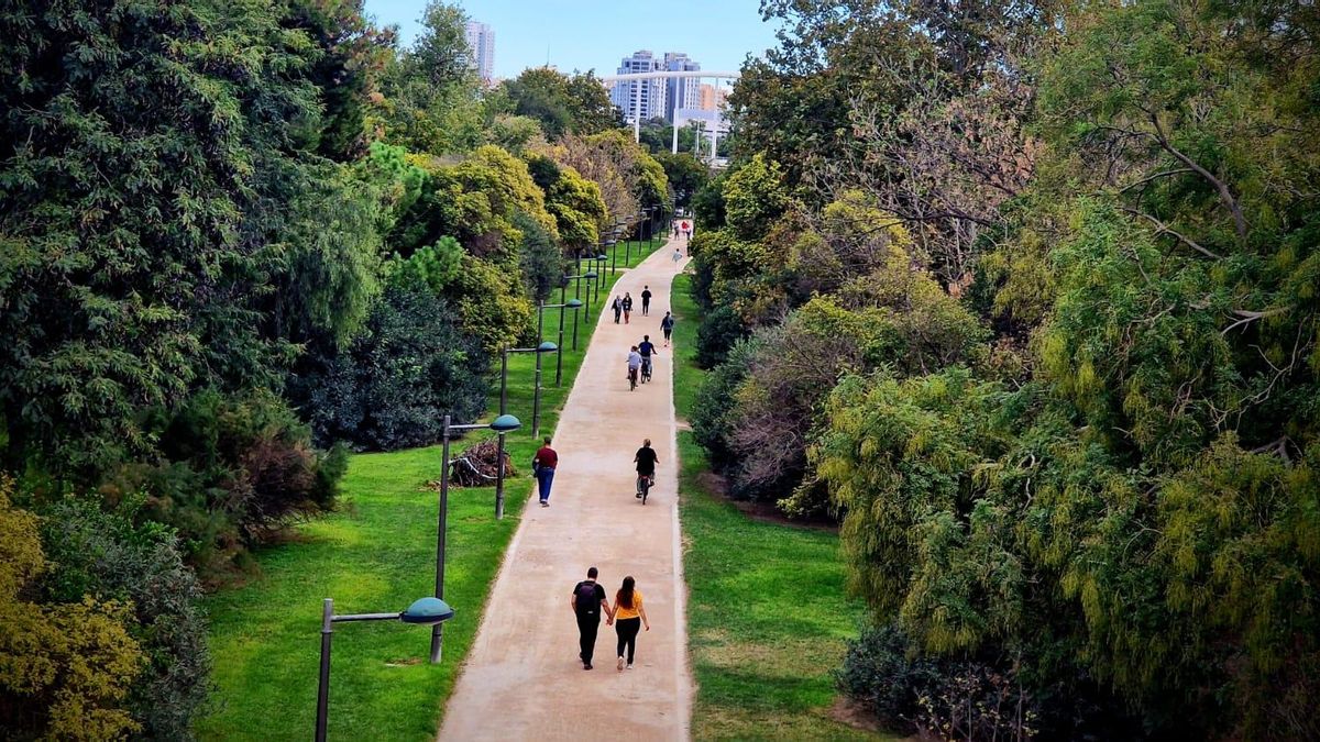 El Jardín del Túria, bajo mínimos en verano: la Policía ve los equipos de seguridad obsoletos y falta personal de jardinería