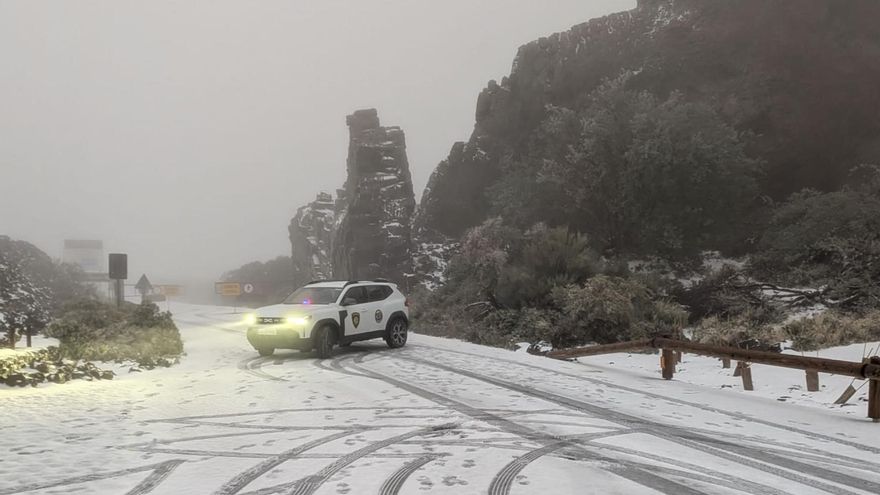 La borrasca Therese deja en Canarias más de un centenar de incidencias en sus primeras horas