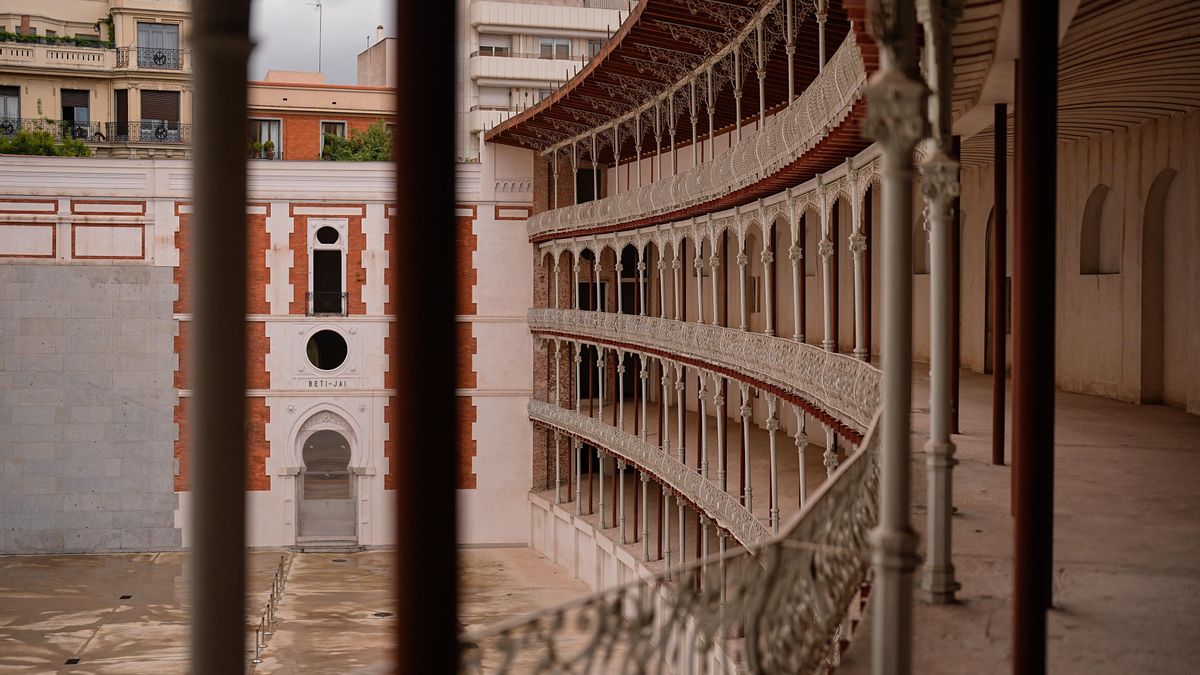 Vista del Beti Jai restaurado