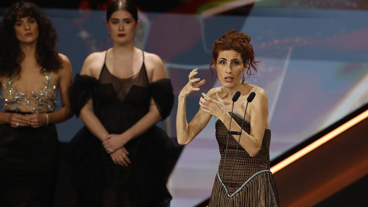Miriam Garlo emociona con su discurso en los Goya: "Ninguna persona sorda es muda. Tenemos identidad y voz propia"