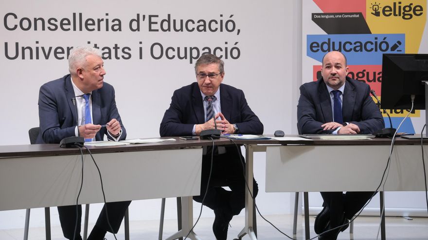 La Generalitat ve un "gran éxito" en la consulta sobre el valenciano y el castellano: más del 40% de las familias no sabe en qué lengua estudiarán sus hijos