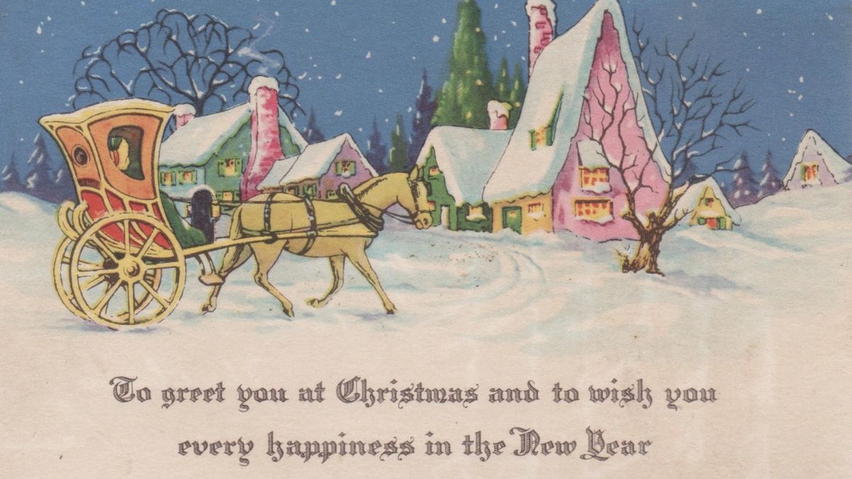 Las felicitaciones de Navidad han derivado en otro tipo de postales para otros menesteres