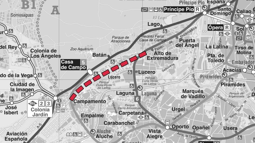 Rutas alternativas para entrar a Madrid con las obras en la A-5: desvíos a coches y ligero refuerzo del transporte público