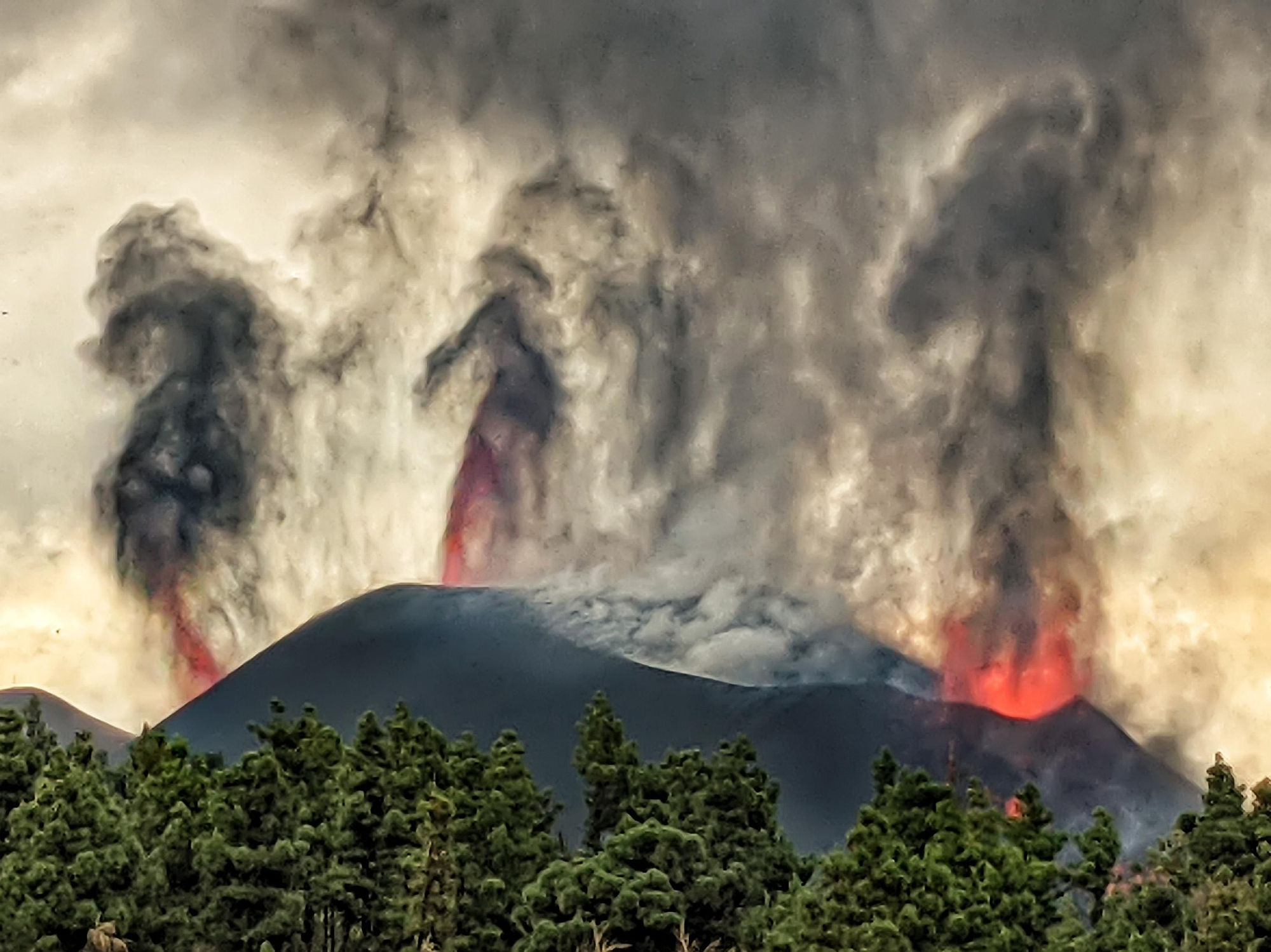 Erupción del volcán Tajogaite (19 de septiembre-13 de diciembre de 2021).