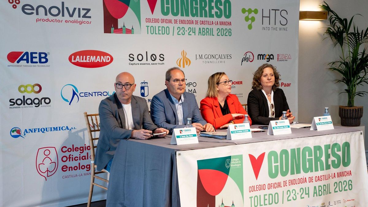 Los enólogos de Castilla-La Mancha se reúnen para destacar su labor en un contexto "difícil" para el sector del vino