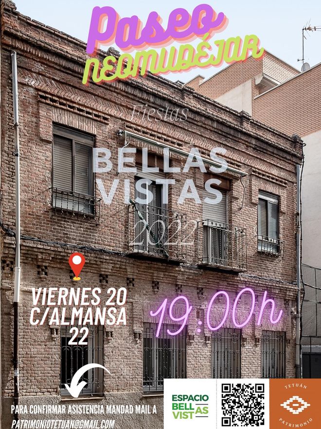 El recorrido por el Neomudejar del barrio será un día antes del resto de actividades